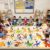 3×5 ABC Classroom Rug for Kids Playroom, Alphabet Rug with 26 Dinosaurs