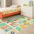 3×5 Alphabet Rug for Kids – Soft ABC Play Mat for Toddlers, Baby Learning, Preschool Educational Nursery Rug for Crawling, Reading Nook or Small Playroom – Cute Pastel Beige and Blue Letters Décor