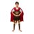 4-14 Years Boys Roman Warrior Outfits Gladiator Outfit With Red Cape