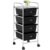 4-Drawer Rolling Storage Cart with Locking Wheels, Space-Saving Organizer