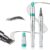 4-Fork-Tip Microblading Eyebrow Pencil – Smudge-Proof & Water-Proof