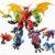 4-in-1 Dino Mecha Kit, Transform Robot Toy Gift for Boys Kids 8+, 904PCS