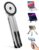 4-in-1 Foldable Laptop & Magnetic Phone Stand, Silver Aerospace Aluminum Portable Desktop Holder with N52 Magnet MagSafe Compatible Tripod Grip