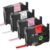 4-Pack Compatible for Brother P-Touch Satin Ribbon Label Tape 12mm 0.47”