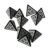 4-Sided Acrylic Dice with Engraved Painted Numbers,White