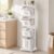 4-Tier Rolling Laundry Sorter with Removable Baskets,Laundry Organizer Cart