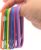 40-Pack 4 Inches Mega Large Paper Clips – 8 Colors Per Color 5pcs 100mm Cute Paper Needle Multicolor Bookmark,Office Supply Accessories (8 Colors/40pcs)