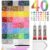 40000PCS Rhinestones for Bedazzling, 40 Colors Rhinestone Kit with Glue