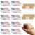 400PCS Adhesive Small Bandages 1 Inch Spot Flexible Bandaids (Rectangle)