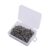 400 Pcs Gold Map Push Pins for Cork Board, Plastic Thumb Tacks for Photos & Flags