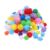 400pcs Plush Pom Poms for DIY Crafts Classroom Activities