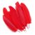 400pcs Red Goose Feathers Bulk for Crafting, 4.7-6.3 inch