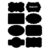 400Pcs Waterproof Chalkboard Spice Labels Stickers, 50 Sheets Removable Blackboard Tags for Jars Bottles