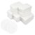 400 Pcs White Compressed Facial Sponges,Face Cleansing Sponge, Reusable Estheticians Compressed Makeup Facial Sponge,Round Wash Face Sponges for Makeup Removal,Exfoliating,Washing(20 Pack)