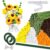 400 Pieces Chenille Stems Pipe Cleaners Craft Kit – Durable Yellow Pipe Cleaners for Crafts & Flowers, Complete DIY Pipe Cleaner Flower Kit for Kids, Ideal for School Projects & Gifts (Sunflower)