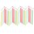 4050pcs Gradient Star Origami Paper Strips for Lucky DIY Crafts