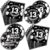 40Pcs 13th Birthday Party Supplies Black And White Dinnerware Set Disposable Plates Napkins Serves 20 Happy 13th Birthday Decoration for Boys Girls Official Teenager Party Decorations