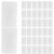 40pcs Adhesive Label Holder PVC Self-Adhesive Sleeve