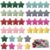 40 Pcs Cute Star ThumbTacks Push Pins for Wall Bulletin Board, Colorful