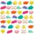 40 PCS Gummy Mochi Toys,Stress Squishy Balls .