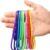 40 PCS Jumbo Paper Clips, Vinyl Coated Multicolored Large Mega Paperclips