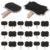 40pcs Mini Chalkboard Signs with Clips Wooden Writable Labels
