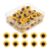 40 Pcs Sunflower Push Pins, Decorative Thumb Tacks for Cork Board, Bulletin Board, Photo Wall, Maps, Office and School Supplies, Resin Flower Drawing Pins, Yellow