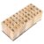 40pcs Wood Alphabet Number Stamp Set, DIY Craft Kit