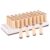 40pcs Wood Alphabet Stamp for Diary Decoration and Greeting Cards