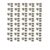 40 Sets of Ancient Dong’s Right Alloy Hinge, Small and Beautiful, Suitable for Jewelry Boxes, Doll Houses, Small Cabinets, Door Hinge