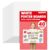 40 Sheets Poster Board, 22in x 28in White Poster Board, 250gsm Thickness Poster Paper, Poster Boards Paper Bulk for Craft, Drawing, DIY Project, Presentations, Display, Sign