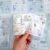 40 Sheets Sticker Book, Pre-Cut Washi & PET Material Stickers