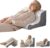 Wedge Pillow Headboard, Memory Foam Bed Wedge Pillow for Sleeping