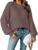 SUNNYMELODY Women Oversized Lightweight Sweater