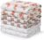 GLLQUEN BABY 6 Pack Muslin Swaddle Blankets