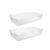 41 Quart Clear Plastic Storage Bin with Snap-On Lid