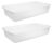 41 Quart Medium Clear Plastic Storage Bin with Snap-On Lid