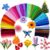 420 PCS 21 Colors Thick Pipe Cleaners Craft,Multi-Colored Chenille Stems for Craft Supplies & Materials,Fuzzy Pipe Cleaners Bulk for DIY Arts Projects,Rainbow Pipe Cleaners(12inch*7mm,420pcs)