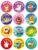 420 Pcs Round Animal Reward Stickers, 12 Motivational Designs with Lions/Tigers/Bear,School Supply Stickers, Student Incentive Classroom Supplies