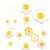 42 Pcs Egg Push Pins Fun Push Pins Cute Egg Thumbtacks Resin Food pushpins for Bulletin Board Cork Board Photos Notes