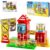 42PCS Mini Magnetic Tiles Toddler Travel Toys for Boys 3-5 Year Old Gifts