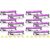 42W 12 Pack LED Black Light Bar, Blacklight for Glow Party