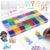 4400-Piece Non-Iron Fuse Beads Kit, 32 Colors, 5mm, with Pegboards for Kids