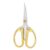 4.5″ All Stainless Steel Embroidery Scissors With Curved Tip For Sewing Sharp Scissors Craft Shear For DIY Art Work Handicrafts(MiniElbow)
