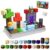 45 PCS 0.8in Mini Magnetic Blocks – Travel Magnet Toys for Kids with Portable Metal Box, Stacking Magnets, for Boys and Girls Age 3+ Years Old (Theme: Portal)