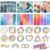 45PCS Calming Strips for Anxiety Sensory Stickers Anxiety Relief Items Mental Health Stickers for Office Classroom Relieve Stress Sensory Sticker Textures 30 Sensory Strips 15 Special Shapes