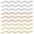 45 Pcs Metal Heart Paper Clips Pen Holders for Notebooks, Rose Gold, Gold, Silver, Hollow Heart Pen Clips for Journals, Planners, Stationery, Office, Back to School Supplies