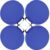 4/6 Pcs Waterproof Flexible Floor Cushs for Classroom Easy Clean Carry 14/16” Soft Cushs for ning Yoga Mtat Daycare School Chair