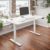 47.25in Electric Standing Bedroom Computer Desk Height Adjustable