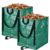 48-Gallon Reusable Yard Waste Bags, Self-Standing Leaf Bags with Handles